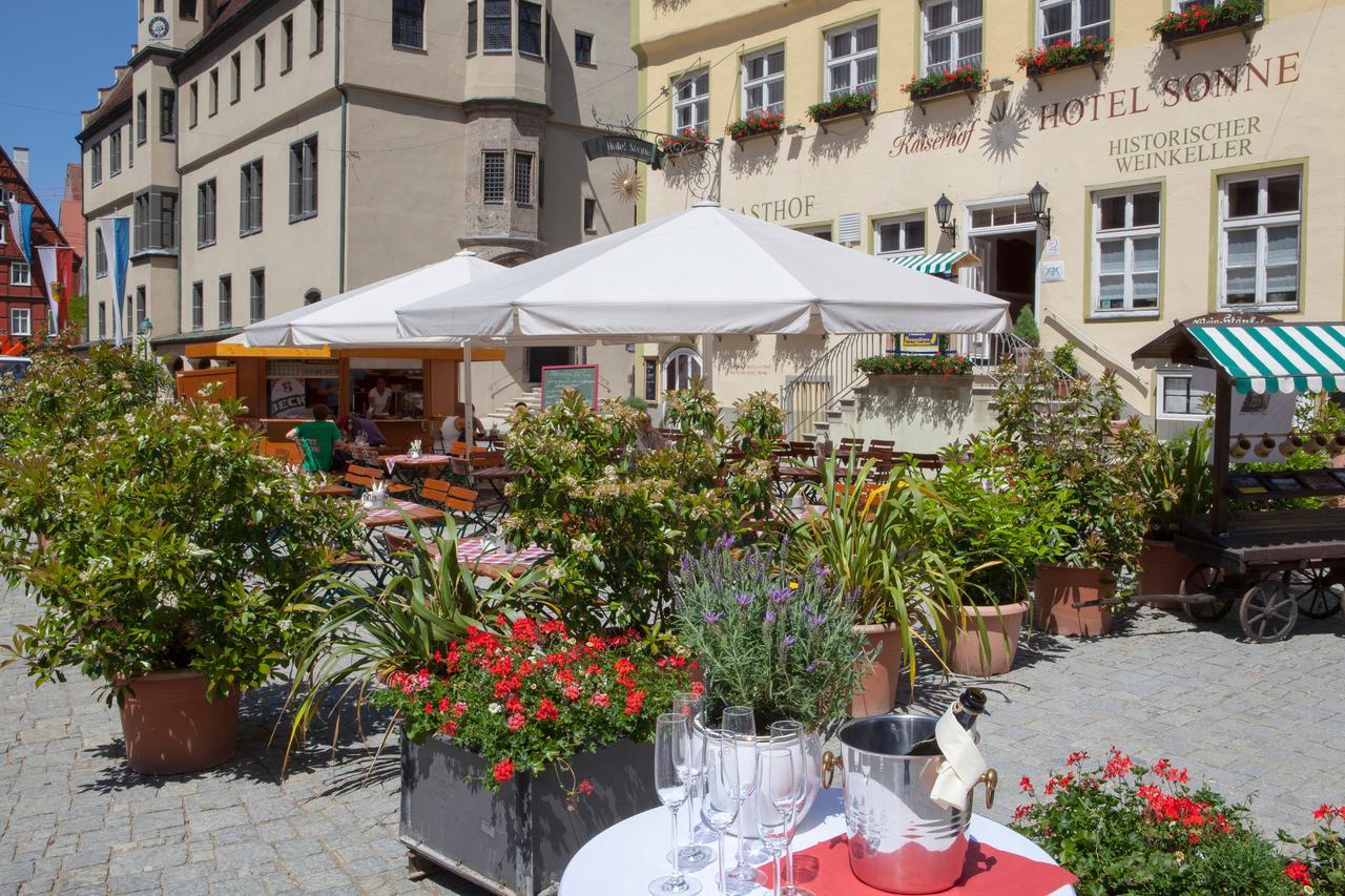 Kaiserhof Hotel Sonne Nördlingen Exteriör bild